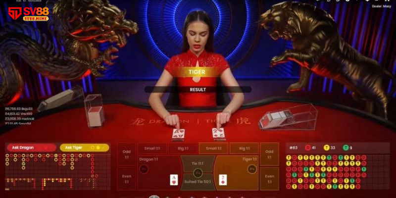 Game bài Rồng Hổ nổi tiếng