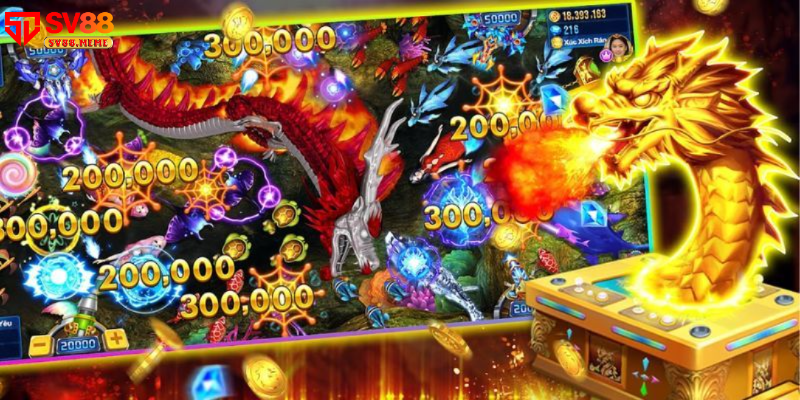 Hình ảnh game sống động, bắt mắt