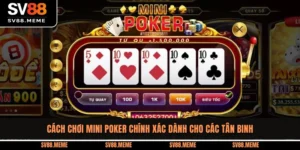 Cách Chơi Mini Poker Chính Xác Dành Cho Các Tân Binh