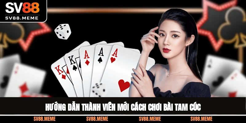 Hướng dẫn thành viên mới cách chơi bài Tam Cúc