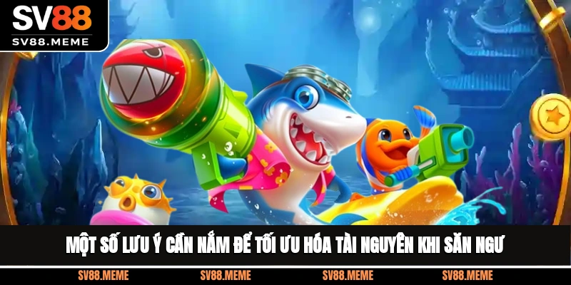 Một số lưu ý cần nắm để tối ưu hóa tài nguyên khi săn ngư Một số lưu ý cần nắm để tối ưu hóa tài nguyên khi săn ngư