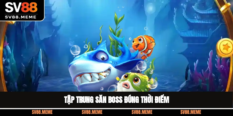 Tập trung săn boss đúng thời điểm