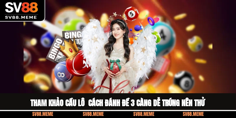 Tham khảo cầu lô - cách đánh đề 3 càng dễ trúng nên thử
